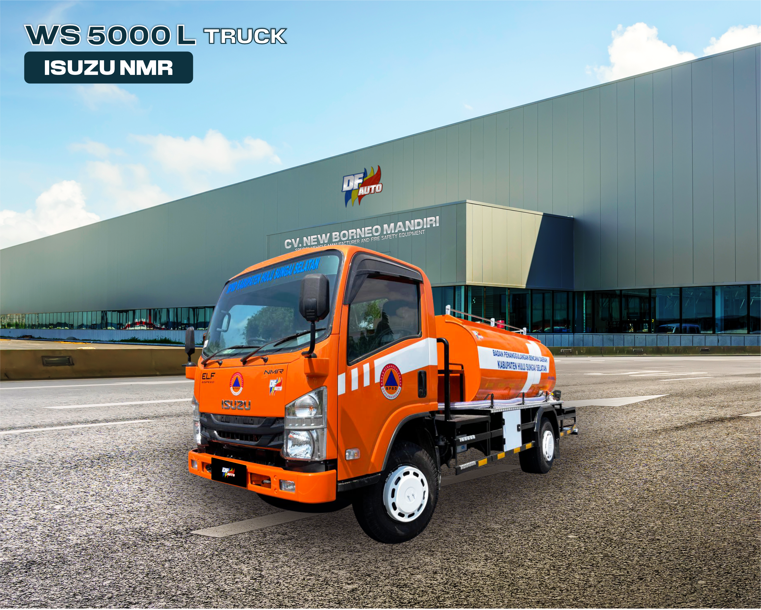 WS 5000 L POMPA PORTABLE | ISUZU NMR